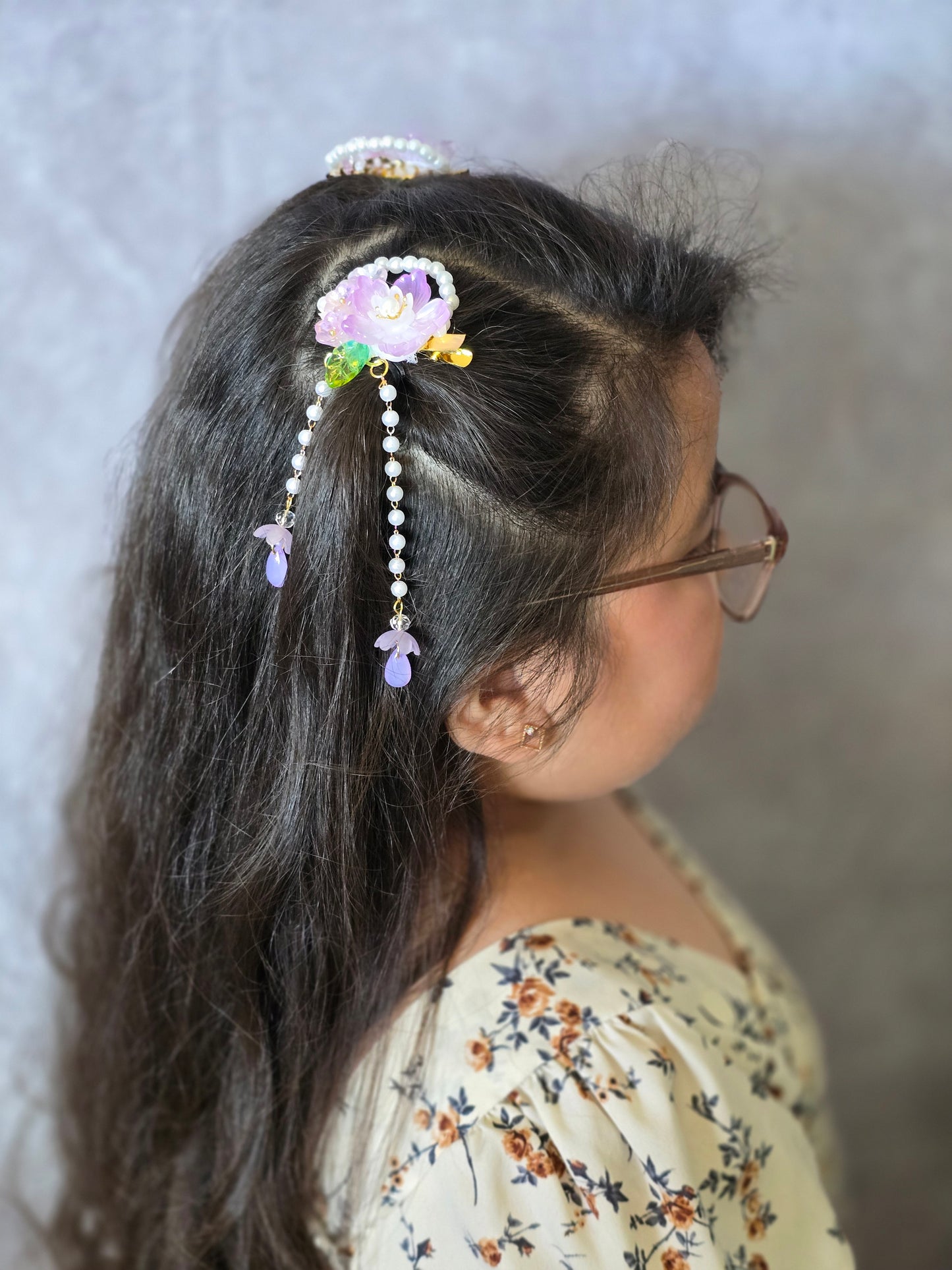 Lilac Love Hair Clip